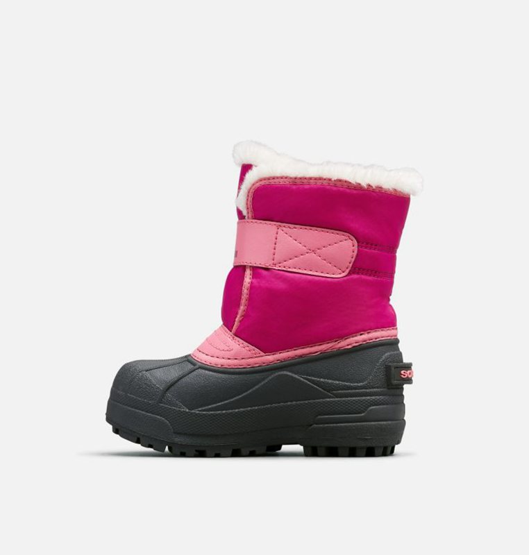 Sorel Barn Vinterkängor Rosa/Svarta - Childrens Commander™ - XWN-045362